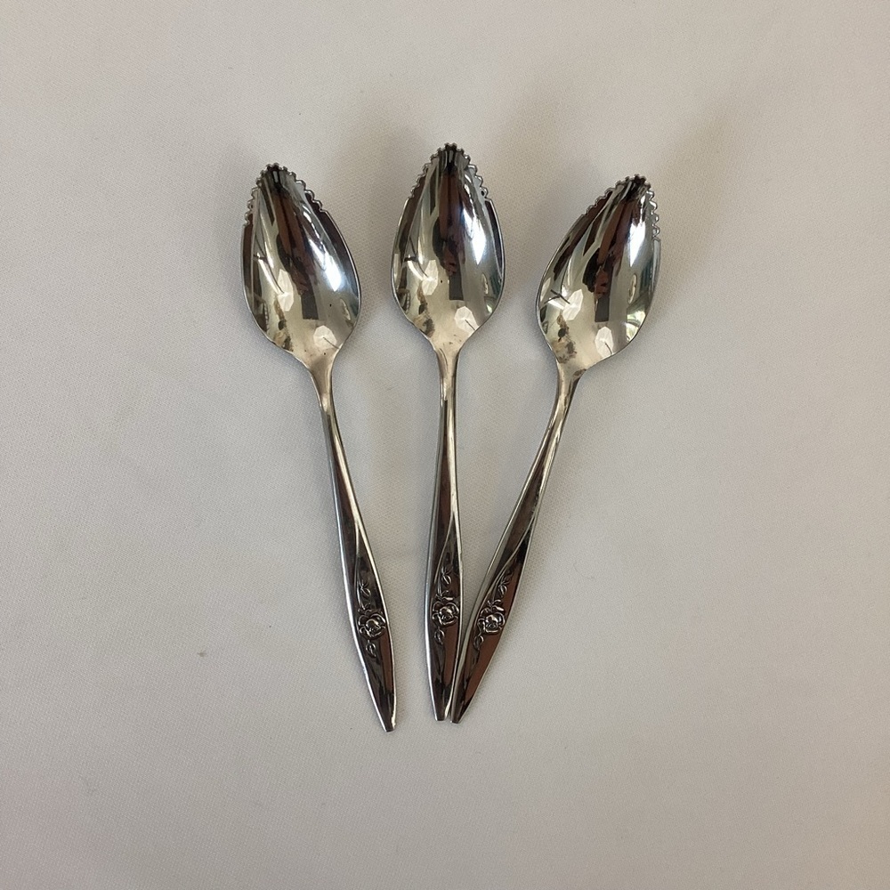 Oneida Lasting Rose Silverware Set - Picture 5 of 13